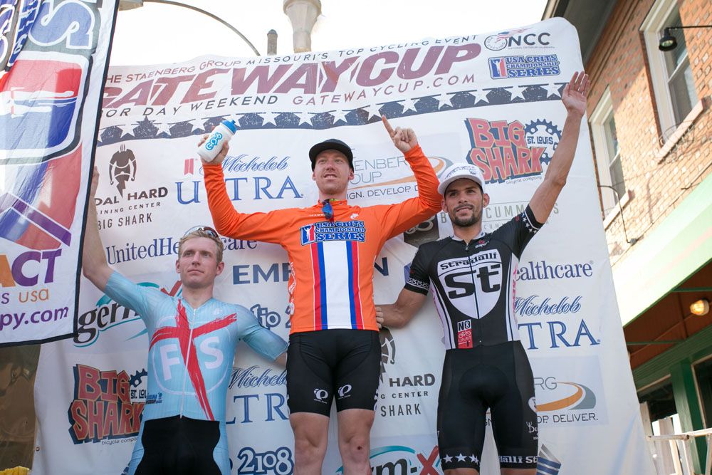 Overall men's podium