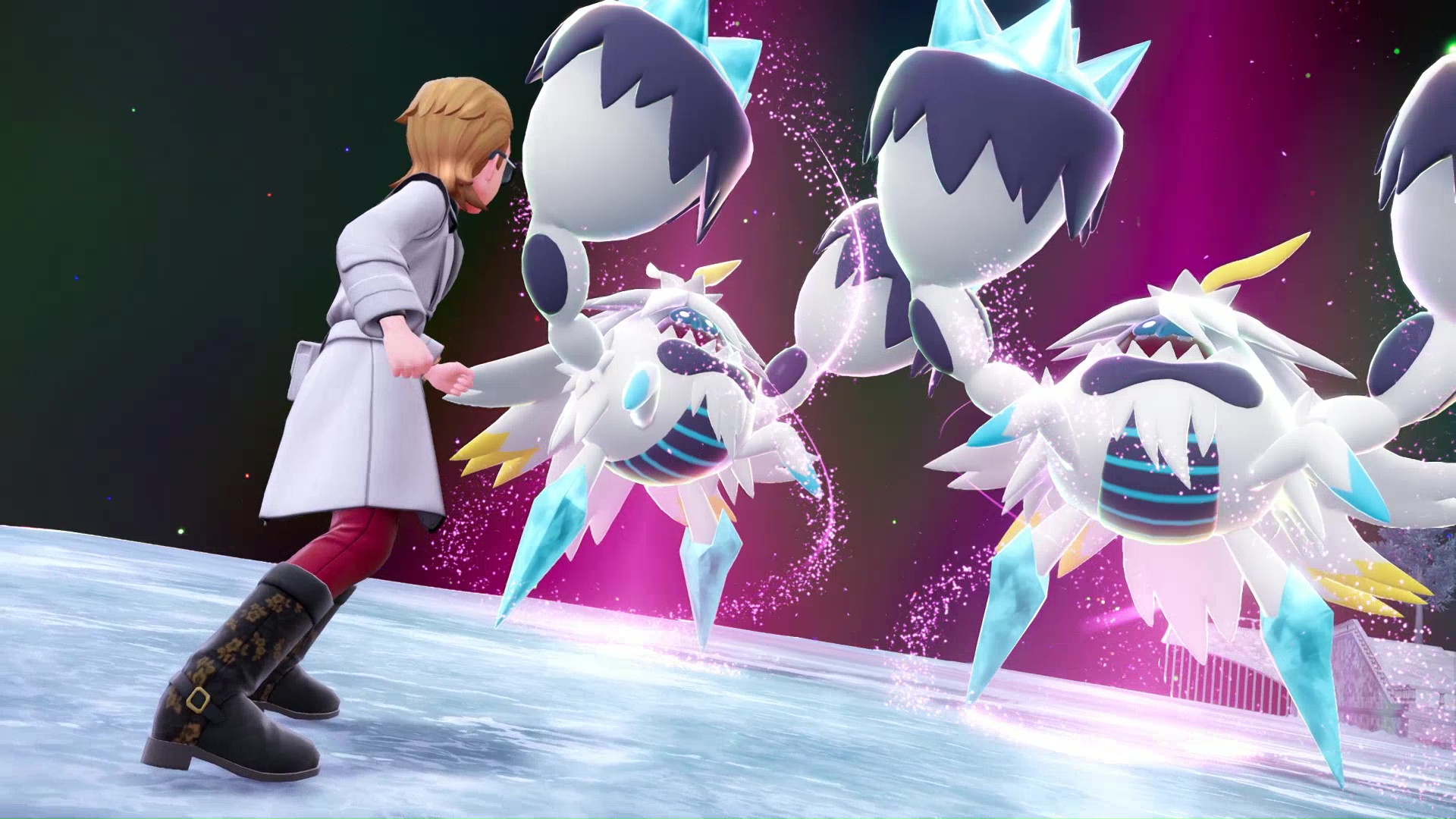 Mega Crabominable in Pokemon Legends ZA