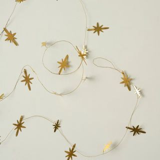 Gilded Star Garland