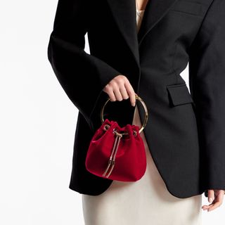 Jimmy Choo, Red Velvet Bon Bon Bag