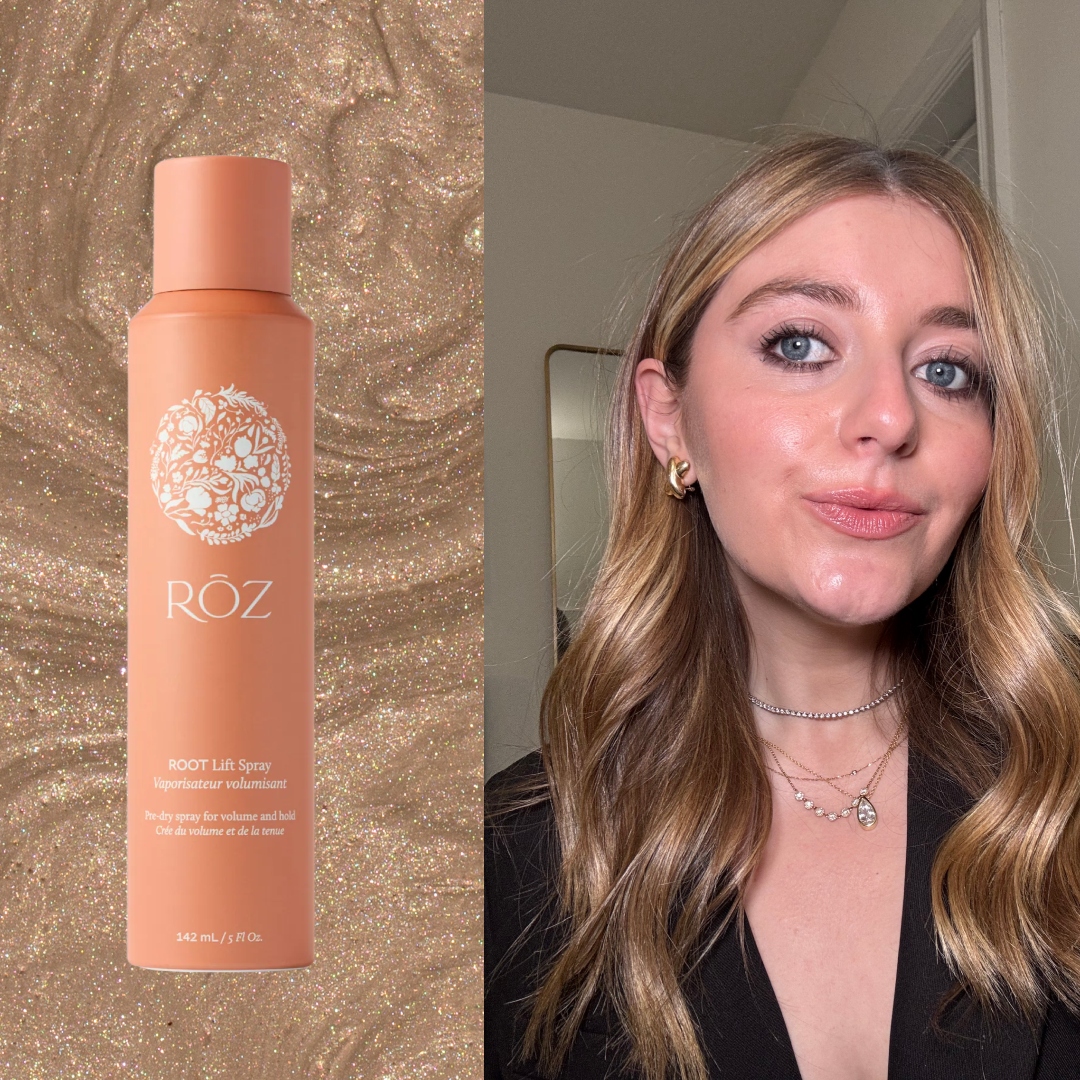 samantha holender on bronze background with root lifters