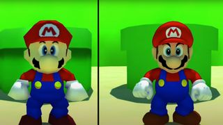 Mario with ray tracing