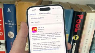 iOS 17.5 ready to download in Settings app