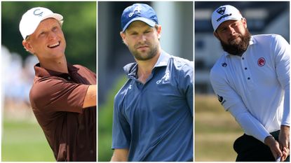 Adrian Meronk, Thomas Detry and Tyrrell Hatton