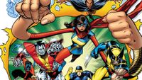 Cover of Giant-Size X-Men #1 which resembles the original 1975 version with Kamala Khan added to the team.