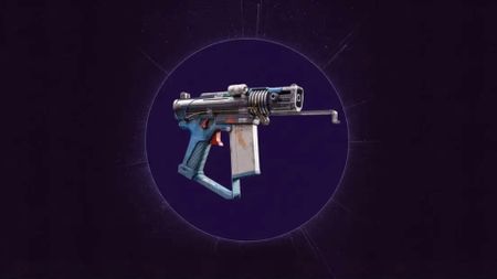 Arc Raiders Canto blueprint: The new Canto SMG against a dark purple background.