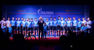 The 2016 Gazprom-Rusvelo team