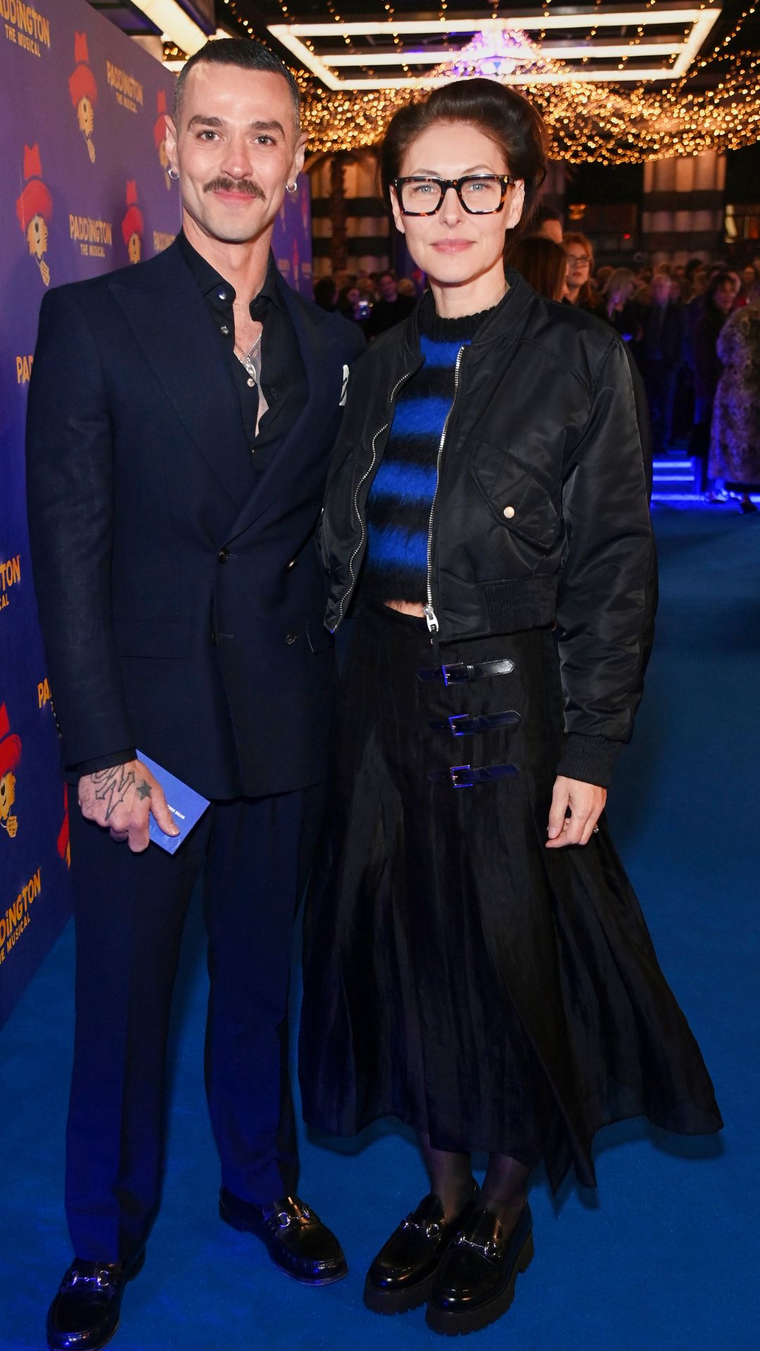 matt and emma willis on the red carpet
