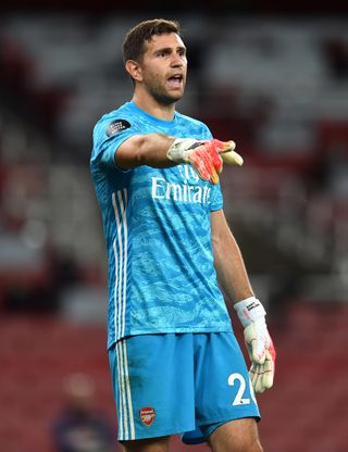 Emiliano Martinez has been told he will start in goal for Arsenal in the FA Cup final