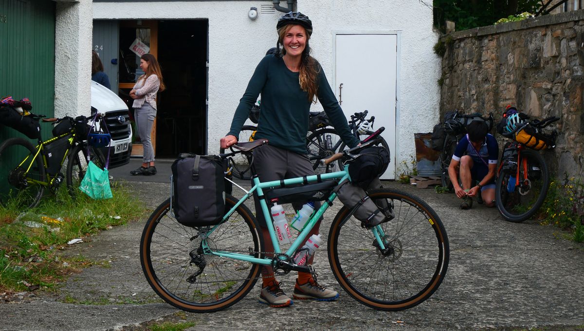 Emma's Pennine Rally bikepacking setup