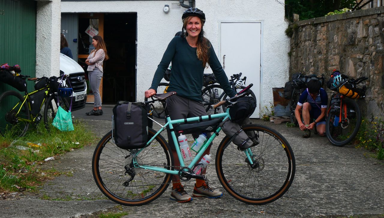 Emma's Pennine Rally bikepacking setup