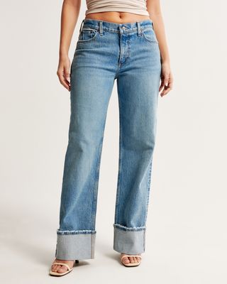 Curve Love Low Rise Baggy Jean