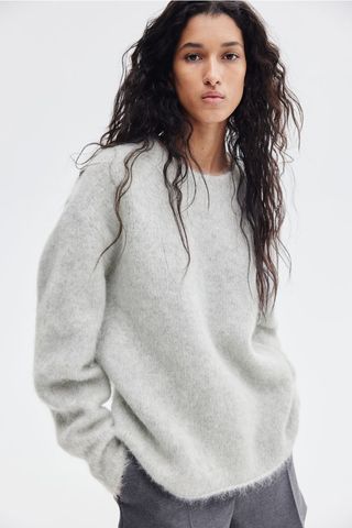 Mohair-Blend Sweater