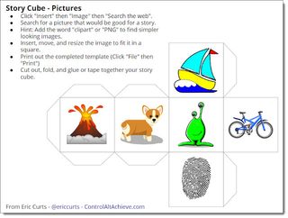 Story cube Pictures