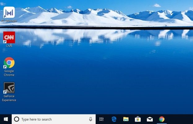 how to create website shortcut on desktop windows 10 chrome