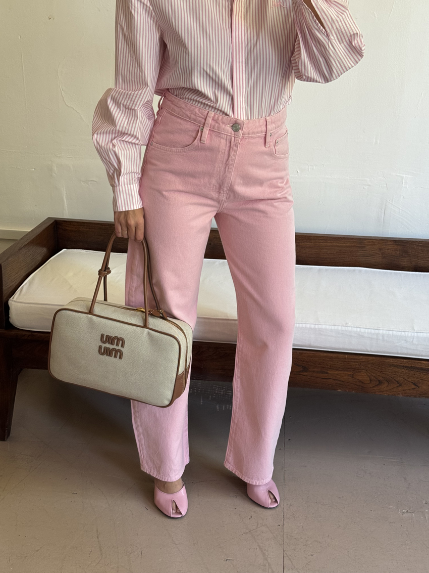 Bettina Looney wearing Jude the Label peep-toe heels.
