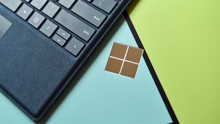 Microsoft Surface devices and logo