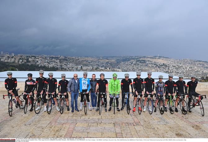 The Cycling Academy team presented by Peter Sagan