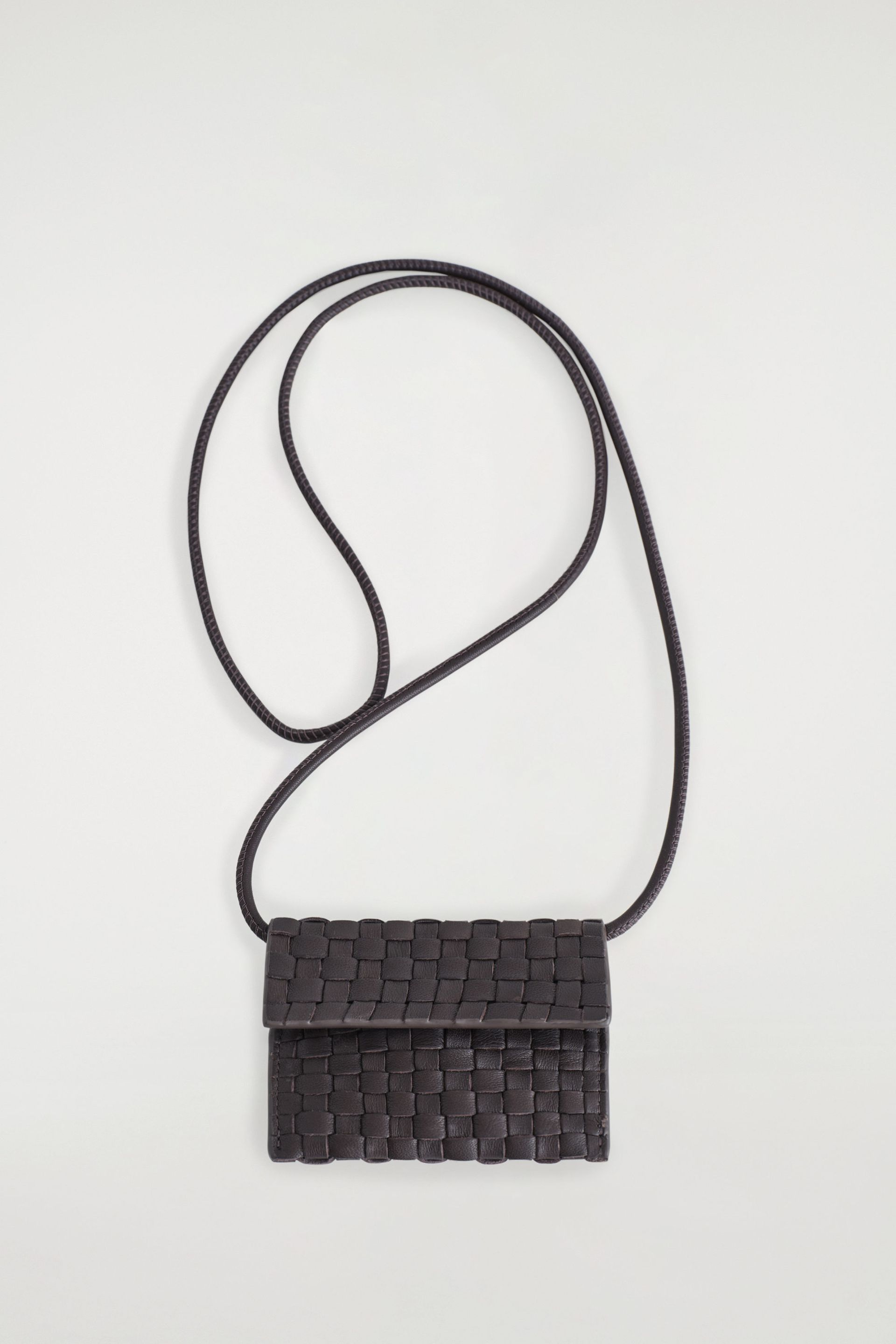 Braided Leather Cardholder