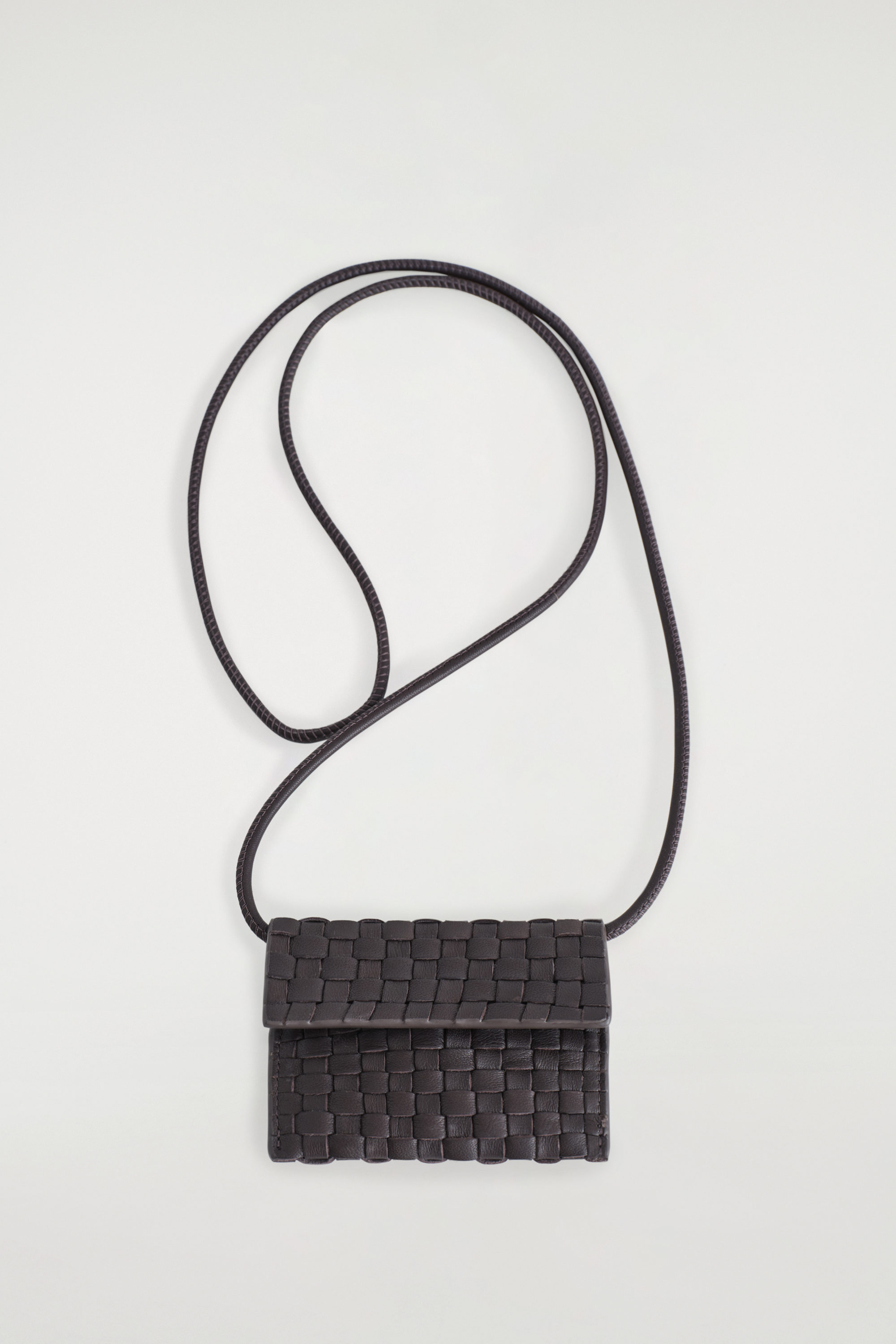 Braided Leather Cardholder