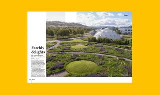 Feature in Wallpaper* August 2021 issue on Piet Oudolf's garden for Vitra HQ in Weil am Rhein, Germany