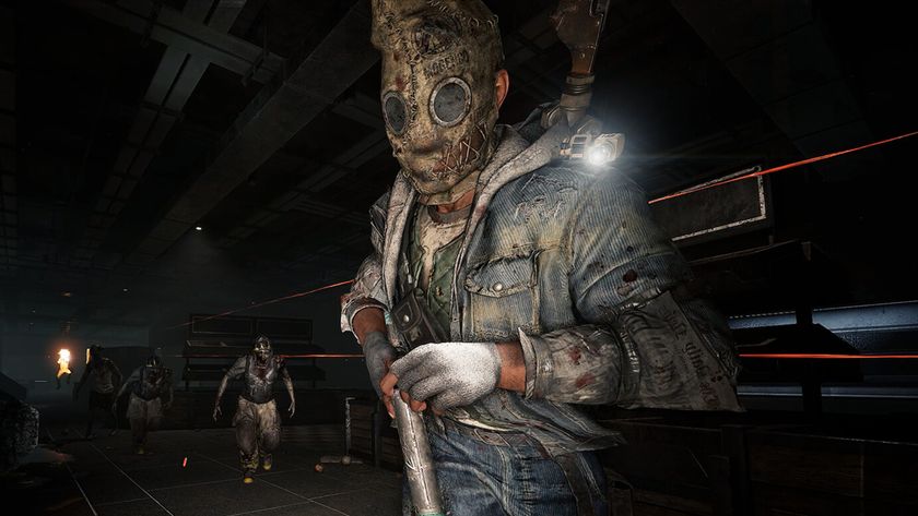 A scavenger loads a shotgun in The Midnight Walkers.