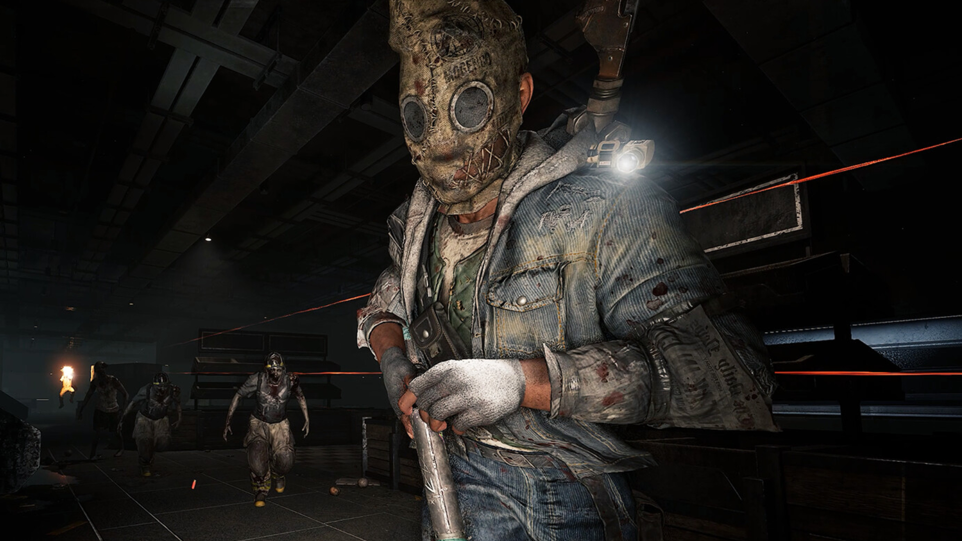 A scavenger loads a shotgun in The Midnight Walkers.