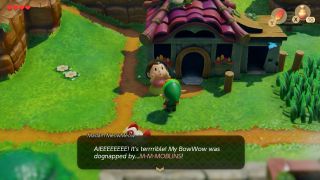 Link's Awakening walkthrough: BowWow's house