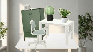 IKEA home office trends for 2026: freshen up your workspace with sage green and crisp white &mdash; from just $5