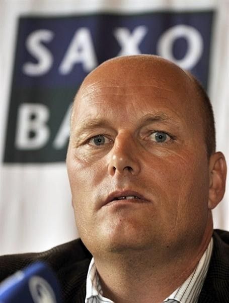 Bjarne Riis is not amused