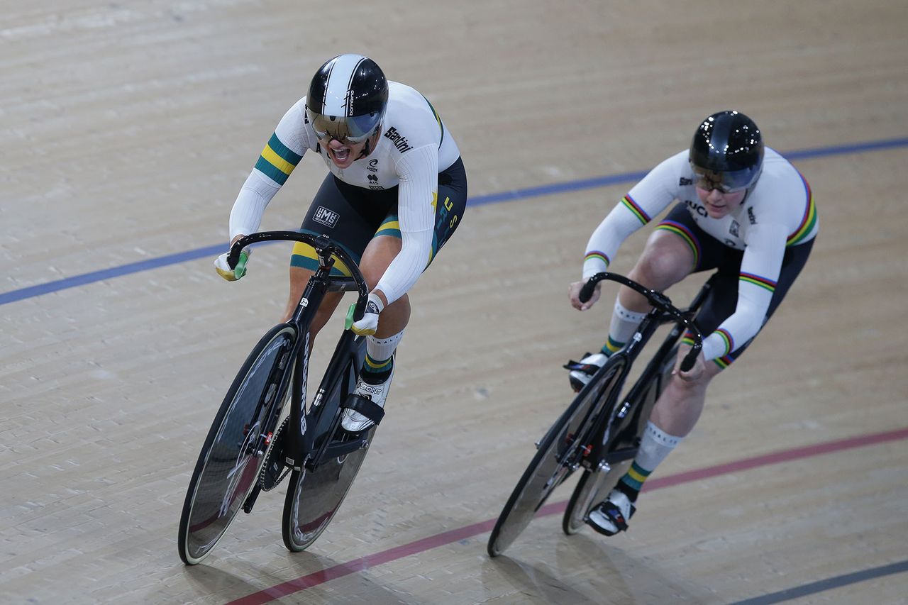 Australians Steph Morton and Caitlin Ward