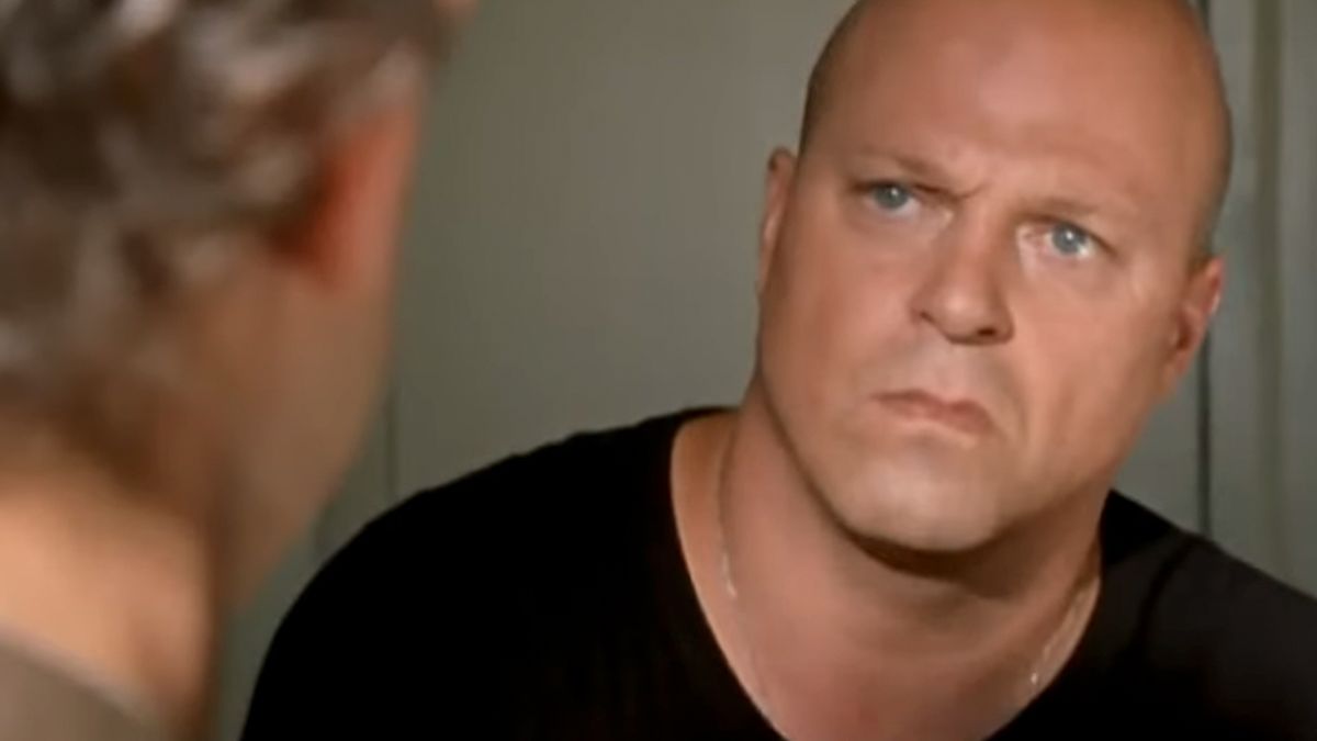 Michael Chiklis looking very serious in The Shield.