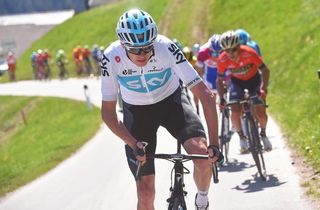 Chris Froome (Team Sky) stage 4 Tour of the Alps