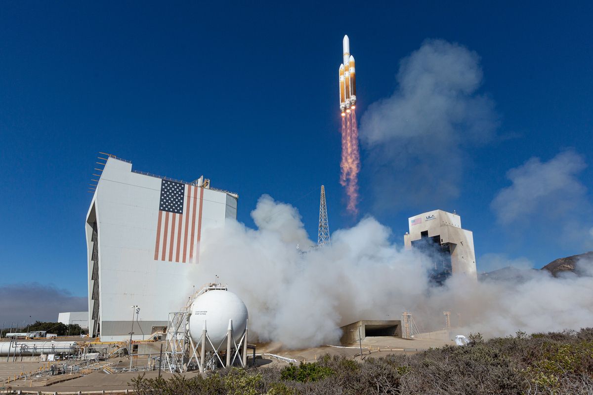 A United Launch Alliance (ULA) Delta IV Heavy rocket carrying a critical payload for the National Reconnaissance Office (NRO) lifted off with the NROL-91 mission from Space Launch Complex-6 on Sept. 24