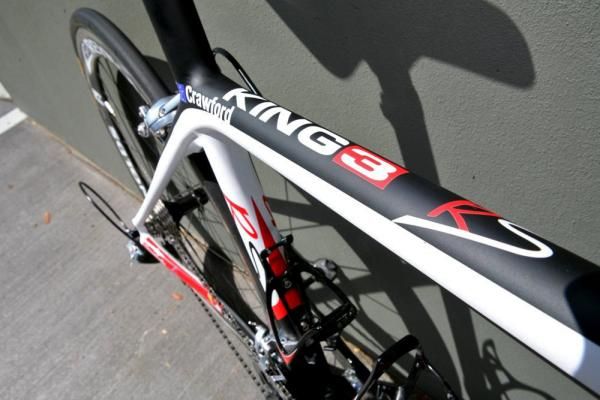 De Rosa says the King 3 RS frame weighs under 1000g.