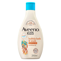 Aveeno Kids Bubble Bath &amp; Wash for Sensitive Skin, £3.59 | Amazon