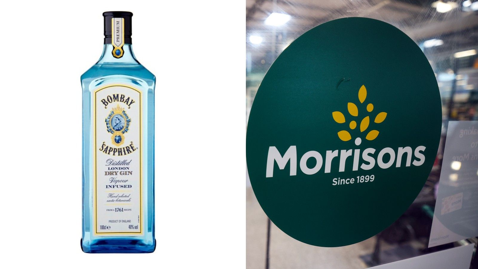 Morrisons selling lowest price 1L bottles of Bombay Sapphire Gin at £16.99 GoodtoKnow