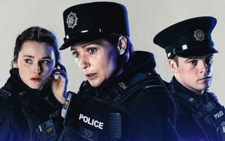 Blue Lights on BBC1 stars Katherine Devlin, Siân Brooke and Nathan Braniff as a rookie Belfast police officers..