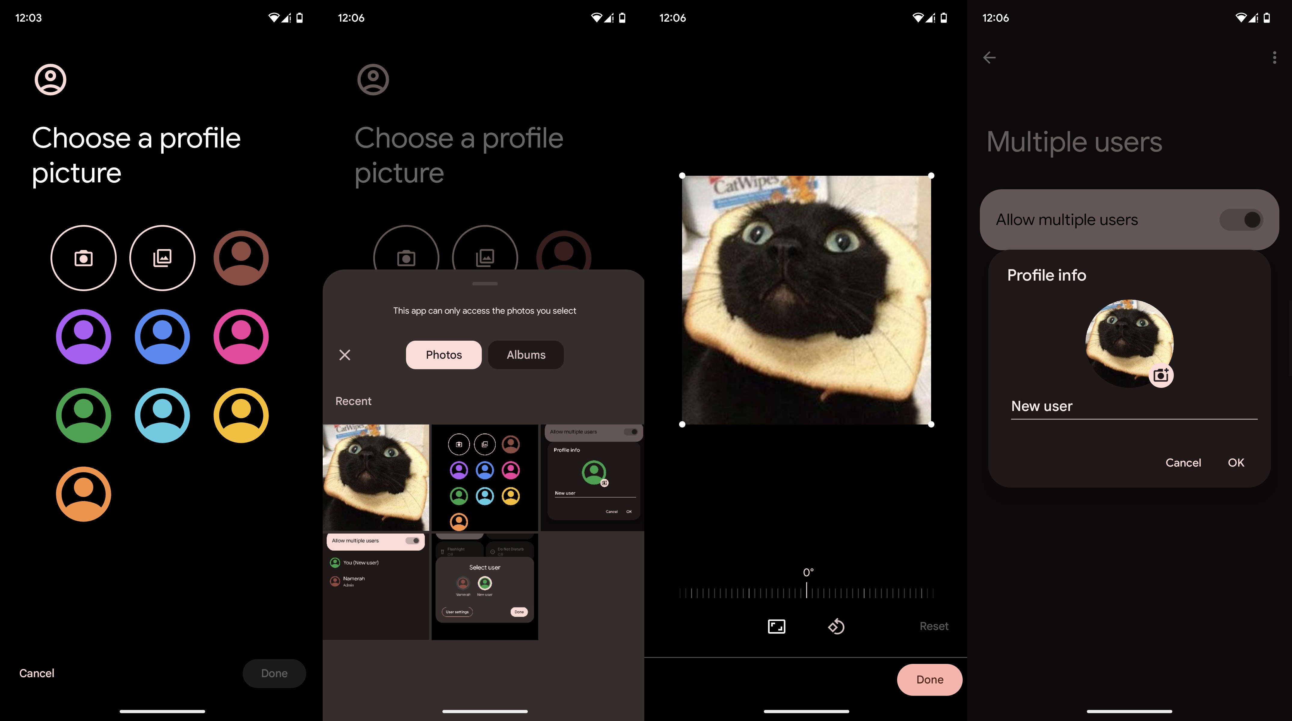 How to add profile icons with Guest Profiles in Android 13