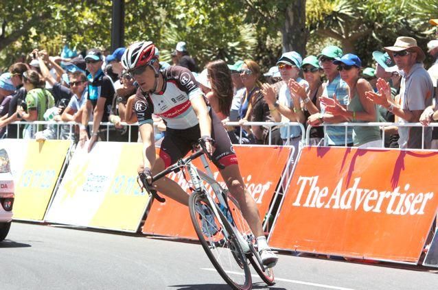 Andy Schleck cut a lonely figure down under