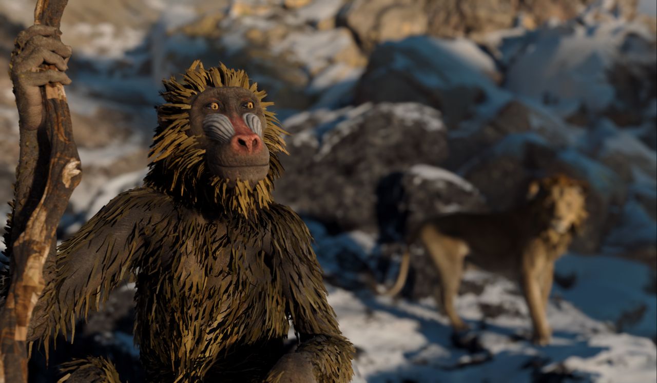 Making the VFX of Mufasa: The Lion King; lions rendered in 3D