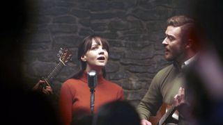 Carey Mulligan and Justin Timberlake in Inside Llewyn Davis