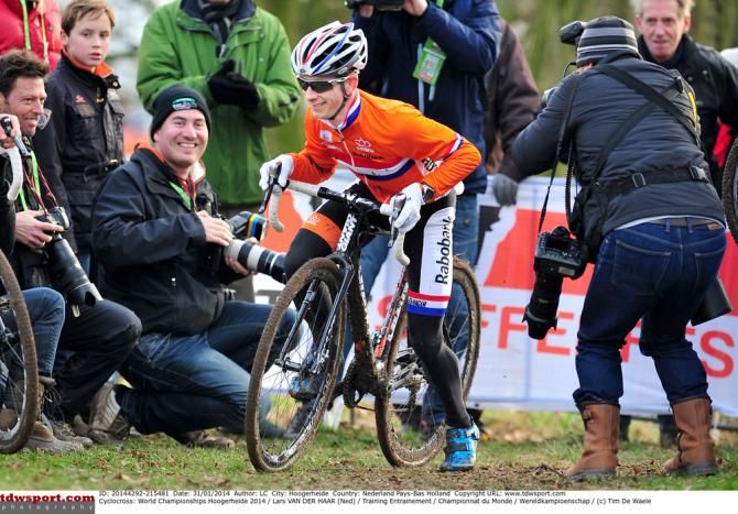 Lars van der Haar (Netherlands) looks relaxed during his course recon