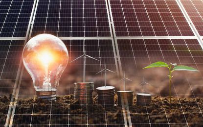 photo illustration of green energy