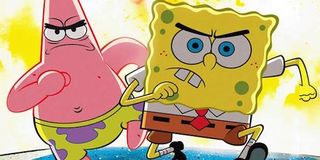 Patrick Star and Spongebob in the 2004 Spongebob Squarepants Movie