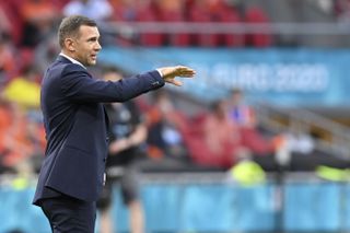 Ukraine manager Andriy Shevchenko was proud of his side's reaction to trailing 2-0