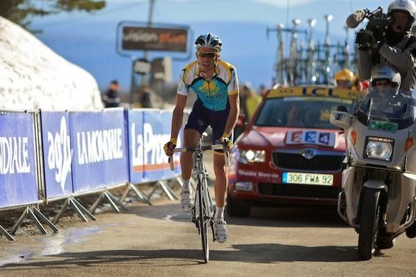 Alberto Contador wasn't nervous, however and made the day count with victory by 58 seconds.