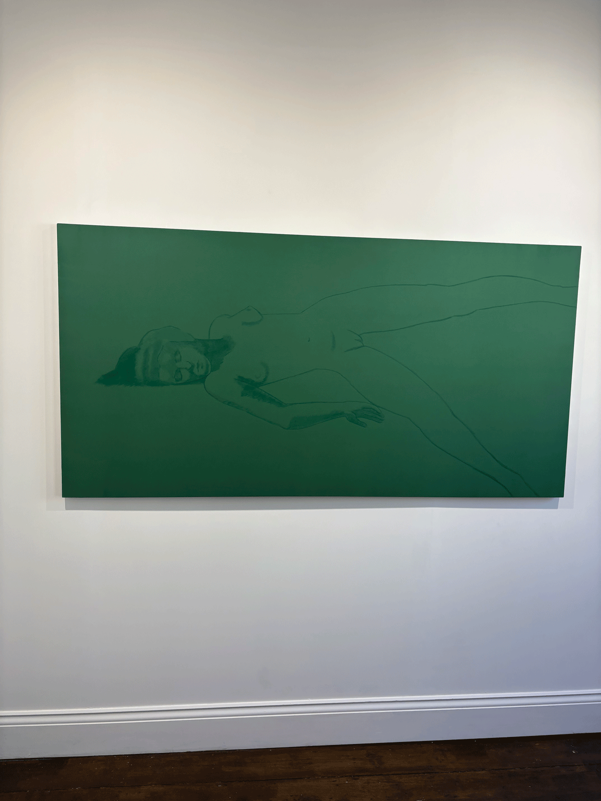 green painting