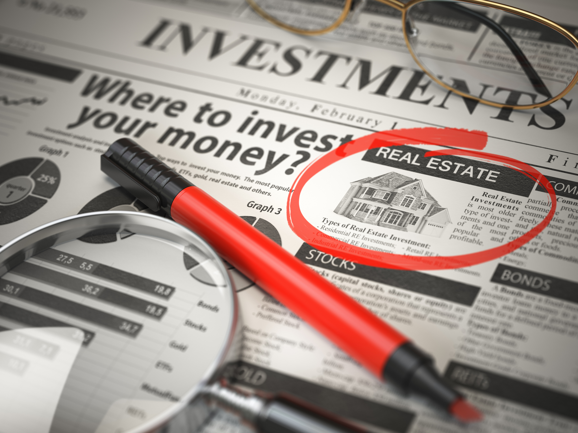 6. You lose key advantages with real estate
