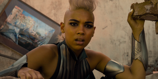 Alexandra Shipp as Storm in X-Men: Apocalypse
